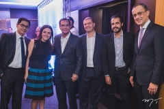 Erick Picanço, Veridiana Soarez, Beto Studart, Paulo Zaia, Alexandre Ferreira e Emanuel Lacerda