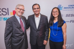Ron Goetzel, Beto Studart e Enid Chung