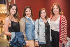 Bia Gradvohl, Cristiane Figueiredo, Adriana Teixeira e Cláudia Gradvohl