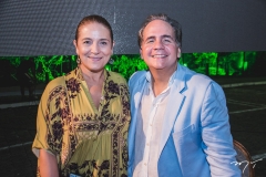 Patricia Macedo e Ricardo Bacelar