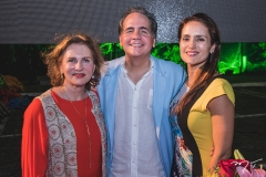 Renata Jereissati, Ricardo e Manoela Bacelar