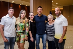 Carlos Albuquerque e Júlia Porto, Sandra Oliveira e Heitor Oliveira, Maria do Carmo e Roberto Studart