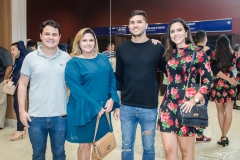 Rodrigo Melo, Ana Claudia Braga, Kauã Boto e Raissa Melo