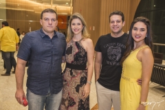 Leonardo Alencar e Amene Cidrão, Alexandre Alencar e Nayana Machado