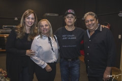 Patrícia Cavalcante, Joana Oliveira, Tom Cavalcante e Paulo Oliveira