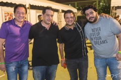 Pedro Neto, André Camurça, Celso Luís e Magno Toy