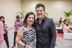 Fátima e Gustavo Serpa