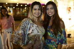 Fabrícia Teixeira e Maria Clara Fernandes