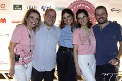Lilian Porto, Roberto Cláudio, Carol Bezerra, Niedja e Prisco Bezerra