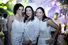 Cristal Maia, Raquel Lima e Bianca Leal