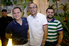 Herlon Sousa, Graziano Viana e Carlos Chagas