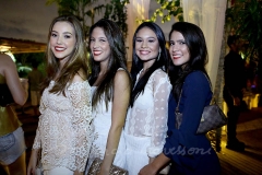 Nicole Franco, Leticia Arrais, Ligia Duarte e Vitória Macedo