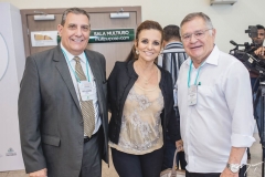 Marcelo Siqueira, Glória Marinho e Sulivan Mota