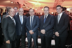 André Montenegro, José Carlos Martins, Nelson de Souza, George Gracie e Rodolfo Santos