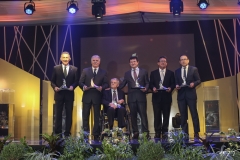 Arthur Bruno, Pio Rodrigues, Roberto Ribeiro, Paulo de Tarso, Moisés Braga e Nelson de Souza