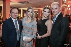 Carlos e Luciana Mattos, Pauliane Campos e Afrânio Plutarco