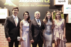 Felipe, Ingrid, André, Beatriz e Katarina Montenegro