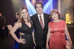 Sabrina, Roberto e Cristiana Costa Lima