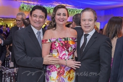 Fernando Santana, Fátima Santana e Lisandro Fujita