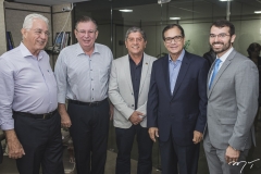 Carlos Prado, Ricardo Cavalcante, Sampaio Filho, Beto Studart e Thomaz Figueiredo
