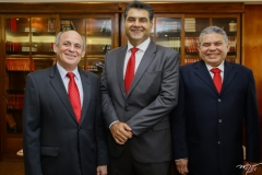 Gladyson Pontes, Mauro Liberato e Carneiro Lima