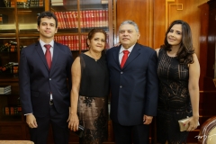 Márcio, Rosilda, Carneiro e Camila Lima