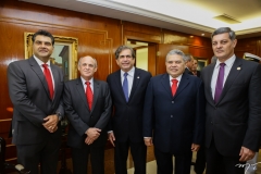 Mauro Liberato, Gladyson Pontes, Zezinho Albuquerque, Carneiro Lima e Cid Marconi