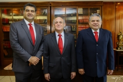 Mauro Liberato, Gladyson Pontes e Carneiro Lima