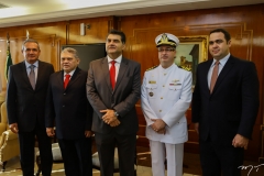 Washington Luís, Carneiro Lima, Mauro Liberato, Leonardo Salema e Delano Cerqueira