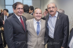 José Albuquerque, Roberto Cláudio e Walter Cavalcante