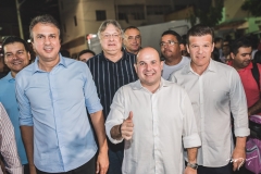 Camilo Santana, Moroni Torgan, Camilo Santana e Ferruccio Feitosa