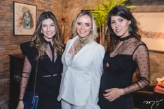 Ingrid Romero, Carolina Aragão e Flávia Simões