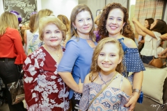 Ozani Bandeira, Karina Bezerra, Gabriela e Camila Cavalcante