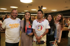 Luiz Cláudio, Natalia Tatanca, Wopila, Fabiola Lima e Fernanda Pamplona