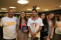 Luiz Cláudio, Natalia Tatanca, Wopila, Fabiola Lima e Fernanda Pamplona
