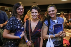 Manoela Rosendo, Heloisa Fuchs e Priscila Rebouças