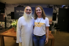 Sri Prem Baba e Ticiana Rolim Queiroz