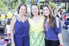 Cláudia Telles, Adriana Teixeira e Marina Telles