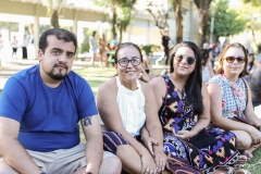 Luis, Socorro e Larissa Osterne e Fátima Pereira