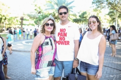 Miriam Saraiva, Júlio Pinheiro e Mariana Macambira