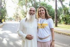 Sri Prem Baba e Ticiana Rolim Queiroz