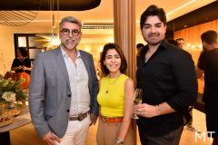 Andre Barreto, Sofia Romcy e Jose Fontenele