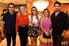 Diego Carneiro, Daniele Coelho, Shara Dias, Larisse Lessa e Jose Fontenele