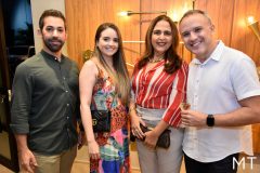 Renan Dibi, Nayara Oliveira, Claudia Castelo Branco e Vinicius Lima