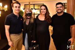Rodrigo Maia, Sophia Linhares, Ticiana Sanford e Jhonatas Farias
