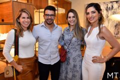 Sabrina Costa, Romário Rodrigues, Lara Linhares e Natalia Magalhães
