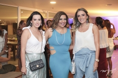 Roberta Nogueira, Montiele Arruda e Renata Ciríaco