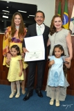 Tadeu Oliveira, Rosangela e filhas