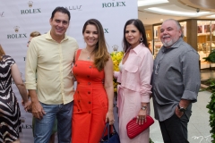 Renato Soares, Ana Paula Domene, Maria Lúcia e Pedro Carapeba
