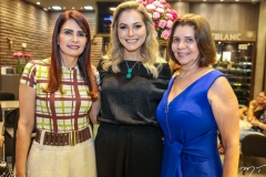 Lorena Pouchain, Talyzie Mihaliuc e Mônica Pontes